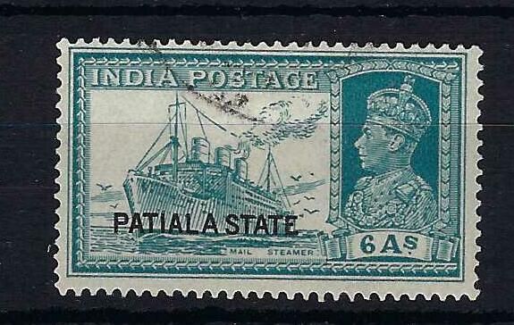 Image of Indian Convention States ~ Patiala 89 FU